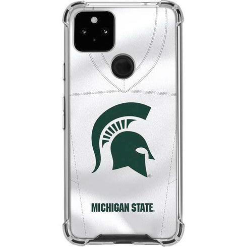 Michigan State University White Jersey Pixel Cases
